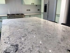 colonial white granite countertops