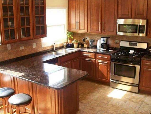 Tan Brown Granite Countertop 