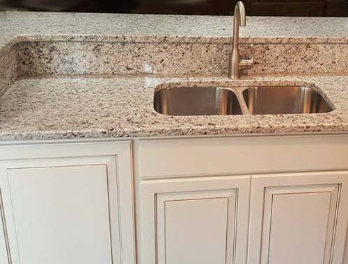 white g granite countertops